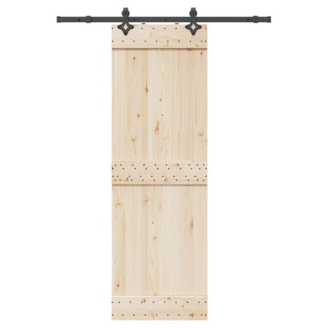 Vidaxxl boîte avec pièces pour porte coulissante 152,5 cm acier noir