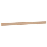Vidaxx kit de ferrures pour porte coulissante 200 cm en alliage d'aluminium couleur argent