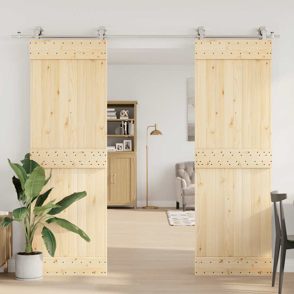 Vidaxx supports de dérivation pour porte de grange 4 pcs pour rails ronds en acier inoxydable