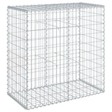 Gabion Vidaxx 100x50x100 cm fer galvanisé couleur argent