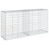 Gabion Vidaxx 200x50x100 cm fer galvanisé couleur argent