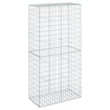 Gabion Vidaxx 100x50x200 cm fer galvanisé couleur argent