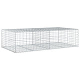 Gabion Vidaxx 200x100x50 cm fer galvanisé couleur argent