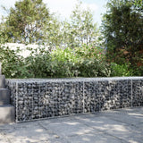 Gabion Vidaxx 200x100x50 cm fer galvanisé couleur argent