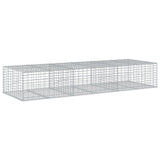 Vidaxl Schanskorf 300x100x50 cm Galvanized Silver Coloted