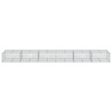 Vidaxl Schans Basket 600x100x50 cm Galvanizzato in argento colorato