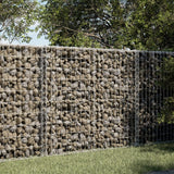Gabion Vidaxx 100x100x100 cm fer galvanisé couleur argent