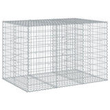 Gabion Vidaxx 150x100x100 cm fer galvanisé couleur argent
