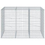 Gabion Vidaxx 150x100x100 cm fer galvanisé couleur argent