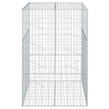 Gabion Vidaxx 100x100x150 cm fer galvanisé couleur argent