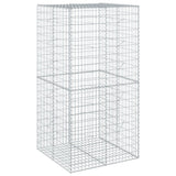 Gabion Vidaxx 100x100x200 cm fer galvanisé couleur argent