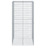 Gabion Vidaxx 100x100x200 cm fer galvanisé couleur argent