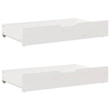 Vidaxx tiroirs de lit 2 pcs 95x55x17 cm bois de pin massif
