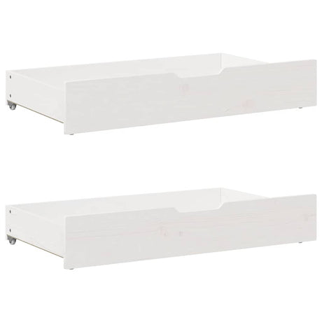 Vidaxx tiroirs de lit 2 pcs 95x55x17 cm bois de pin massif