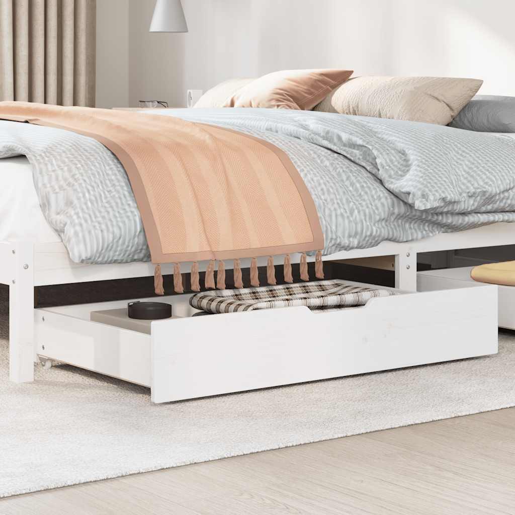 Vidaxx tiroirs de lit 2 pcs 95x55x17 cm bois de pin massif