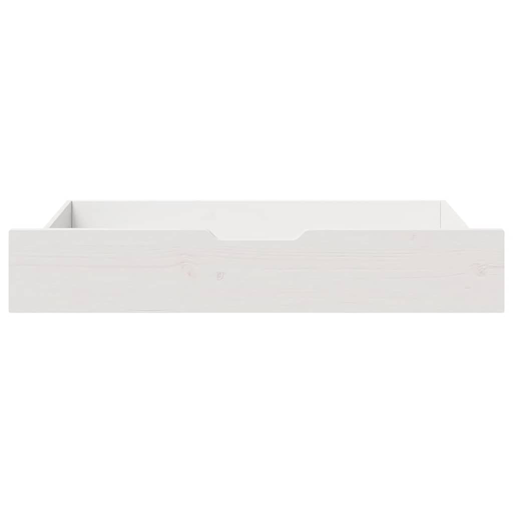 Vidaxx tiroirs de lit 2 pcs 95x55x17 cm bois de pin massif