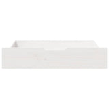 Vidaxx tiroirs de lit 2 pcs 85x55x17 cm bois de pin massif blanc