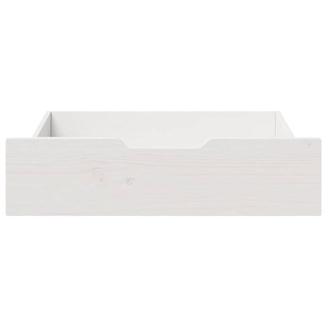 Vidaxx tiroirs de lit 2 pcs 65x55x17 cm bois de pin massif blanc