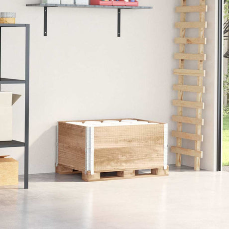 Vidaxx extensions de palette 2 pcs 80x60 cm bois de pin massif