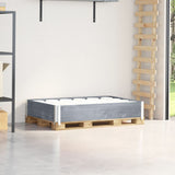 Vidaxx bord supérieur de palette 120x80 cm bois de pin massif gris