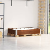 Vidaxx bord supérieur de palette 120x80 cm bois de pin massif marron