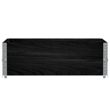 Vidaxx extensions de palette 2 pcs 120x80 cm bois de pin massif noir