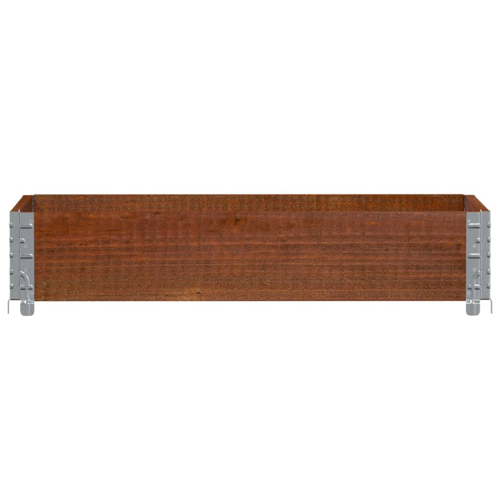 Vidaxx bord supérieur de palette 100x50 cm bois de pin massif marron