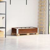 Vidaxx bord supérieur de palette 100x50 cm bois de pin massif marron