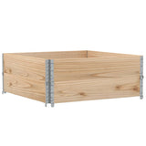Vidaxx rehausses de palettes 2 pcs 100x100 cm bois de pin massif