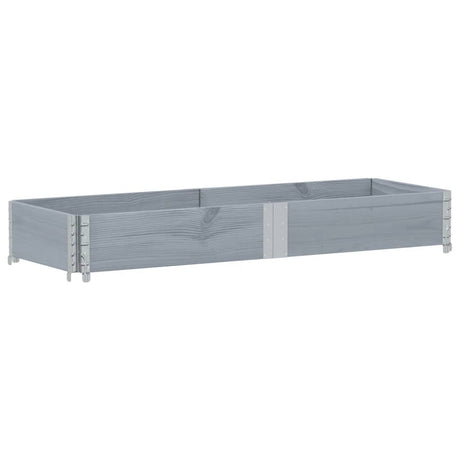 Vidaxx bord supérieur de palette 150x50 cm bois de pin massif gris