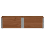 Vidaxx extensions de palette 2 pcs 150x50 cm bois de pin massif marron