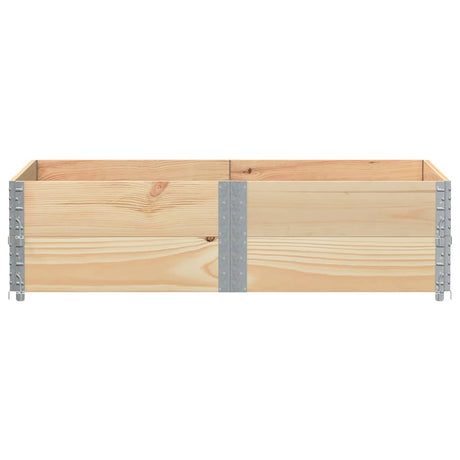 Vidaxx rehausses de palettes 2 pcs 150x100 cm bois de pin massif