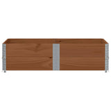Vidaxx extensions de palette 2 pcs 150x100 cm bois de pin massif marron
