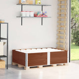 Vidaxx extensions de palette 2 pcs 150x100 cm bois de pin massif marron