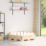 Vidaxx jardinière surélevée hexagonale 160x160 cm bois de pin massif