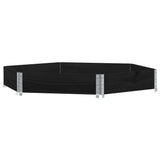 Vidaxx jardinière surélevée hexagonale 160x160 cm bois de pin noir