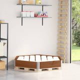 Vidaxx jardinière surélevée hexagonale 160x160 cm bois de pin marron