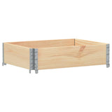 Vidaxx jardinière 80x60 cm bois de pin massif