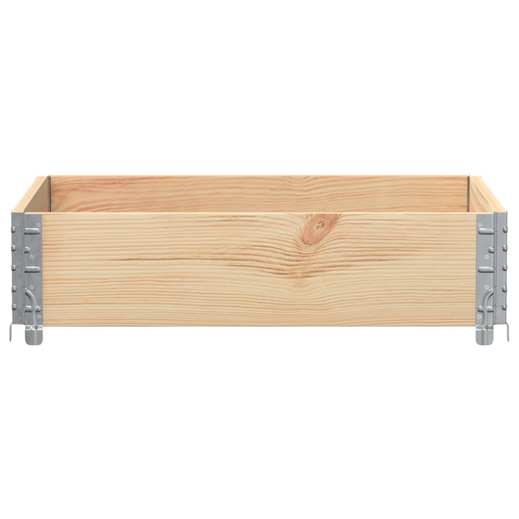 Vidaxx jardinière 80x60 cm bois de pin massif