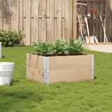 Jardinière Vidaxx 80x60 cm bois de pin massif