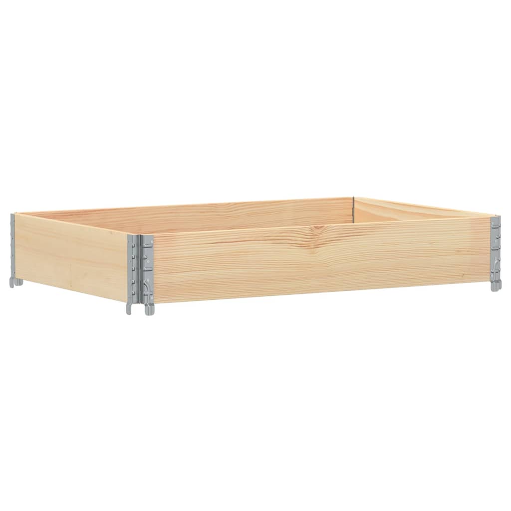 Vidaxx jardinière 120x80 cm bois de pin massif