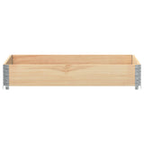 Vidaxx jardinière 120x80 cm bois de pin massif