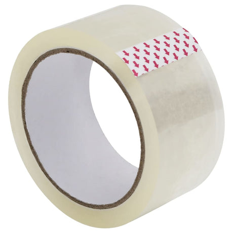 VidaXL ruban d'emballage 36 pièces 48 mm x 66 m transparent