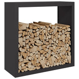 Vidaxx support à bois de chauffage 100x40x100 cm acier noir