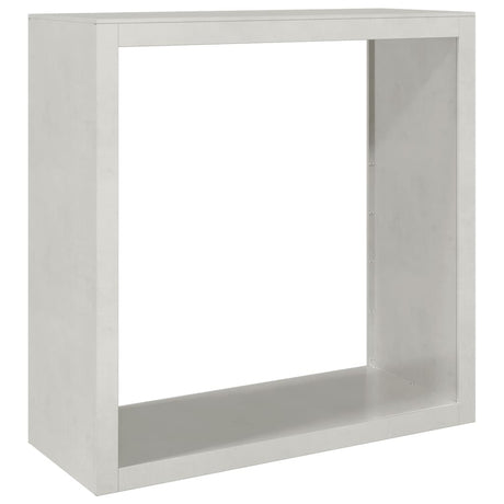 Vidaxx support à bois de chauffage 100x40x100 cm en acier inoxydable