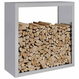 Vidaxx support à bois de chauffage 100x40x100 cm en acier galvanisé