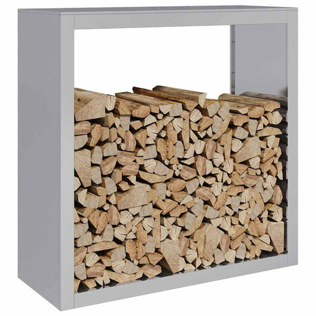 Vidaxx support à bois de chauffage 100x40x100 cm en acier galvanisé