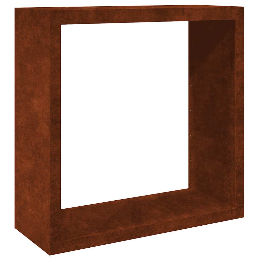 Vidaxx support à bois de chauffage 100x40x100 cm en acier résistant aux intempéries
