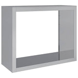 Vidaxx support à bois de chauffage 100x40x80 cm en acier galvanisé