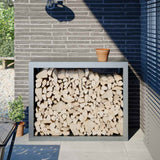 Vidaxx support à bois de chauffage 100x40x80 cm en acier galvanisé